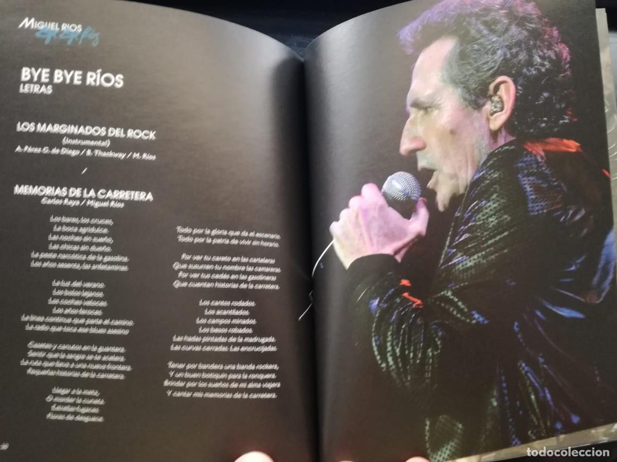 CDs de m&uacute;sica: CD+Libro Miguel R&iacute;os - Bye Bye R&iacute;os - Foto 2