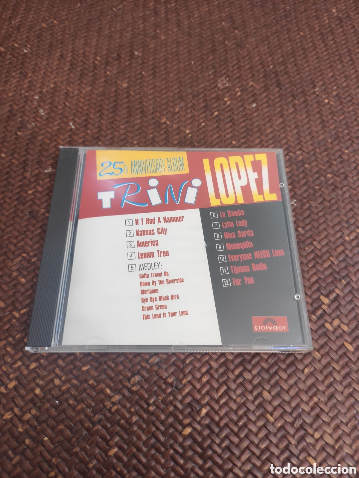 CDs de m&uacute;sica: Trini Lopez 25 aniversario CD - Foto 1