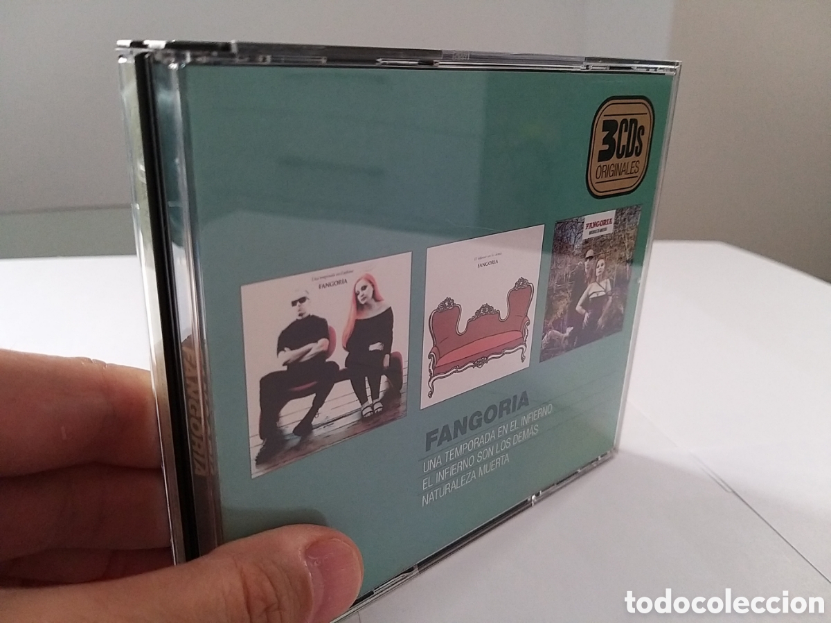 CDs de m&uacute;sica: FANGORIA 3 x CD BOX SET - Foto 3