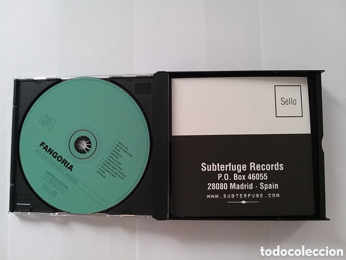 CDs de m&uacute;sica: FANGORIA 3 x CD BOX SET - Foto 4