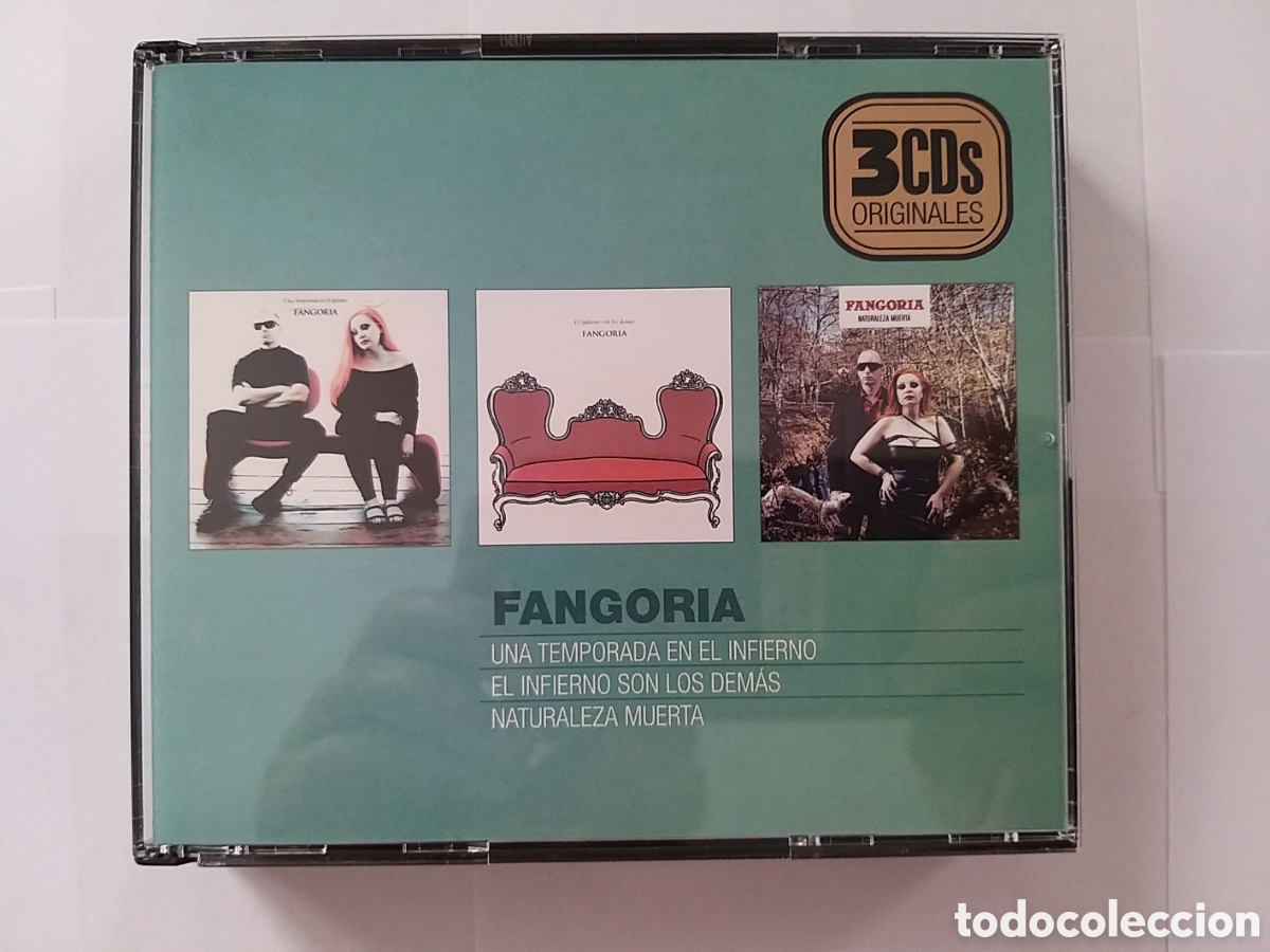 CDs de m&uacute;sica: FANGORIA 3 x CD BOX SET - Foto 1