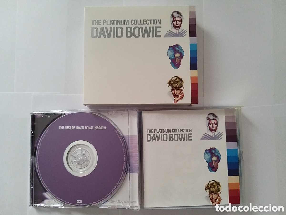 CDs de m&uacute;sica: DAVID BOWIE - THE PLATINUM COLLECTION - 3 CD BOX SET - Foto 5