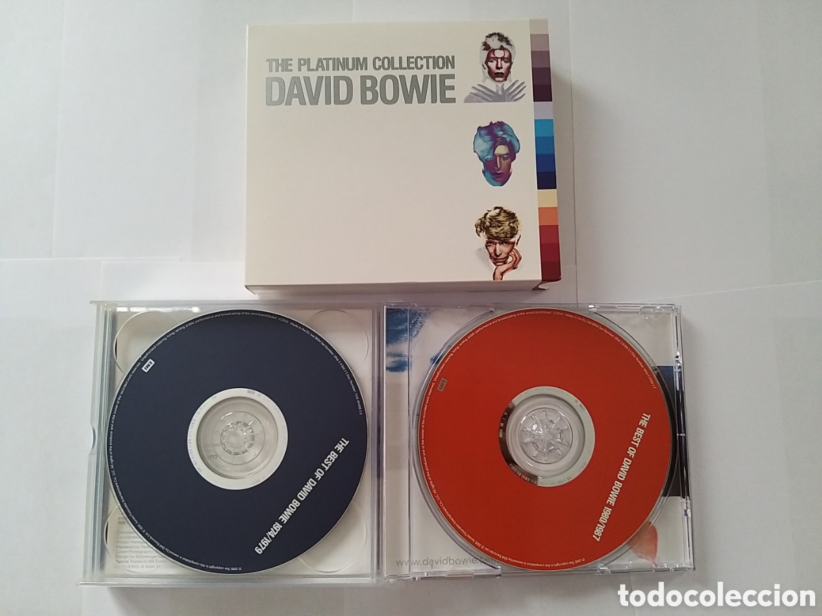 CDs de m&uacute;sica: DAVID BOWIE - THE PLATINUM COLLECTION - 3 CD BOX SET - Foto 6