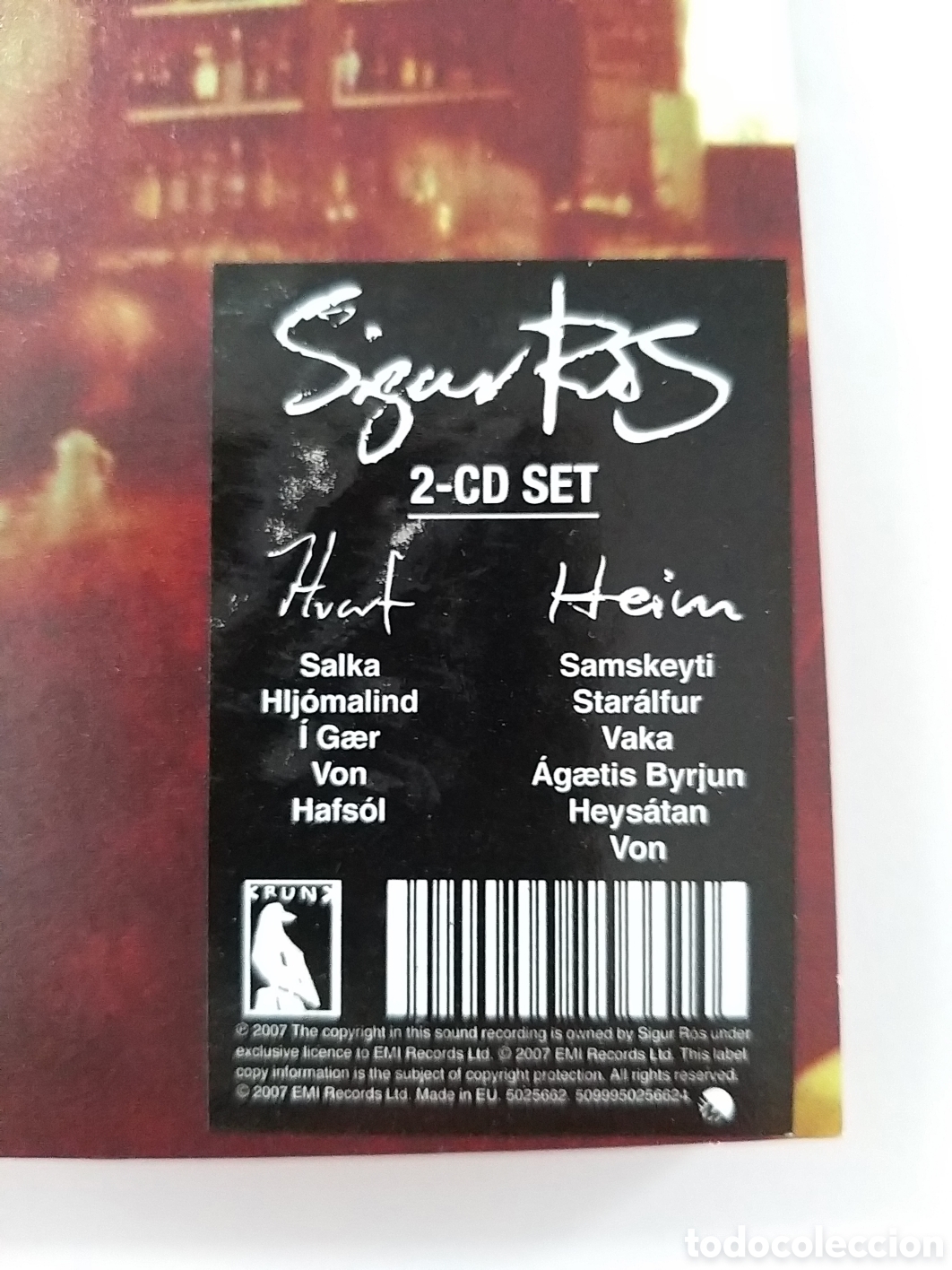 CDs de m&uacute;sica: SIGUR ROS - HVARF & HEIM - 2 CD SET - Foto 2