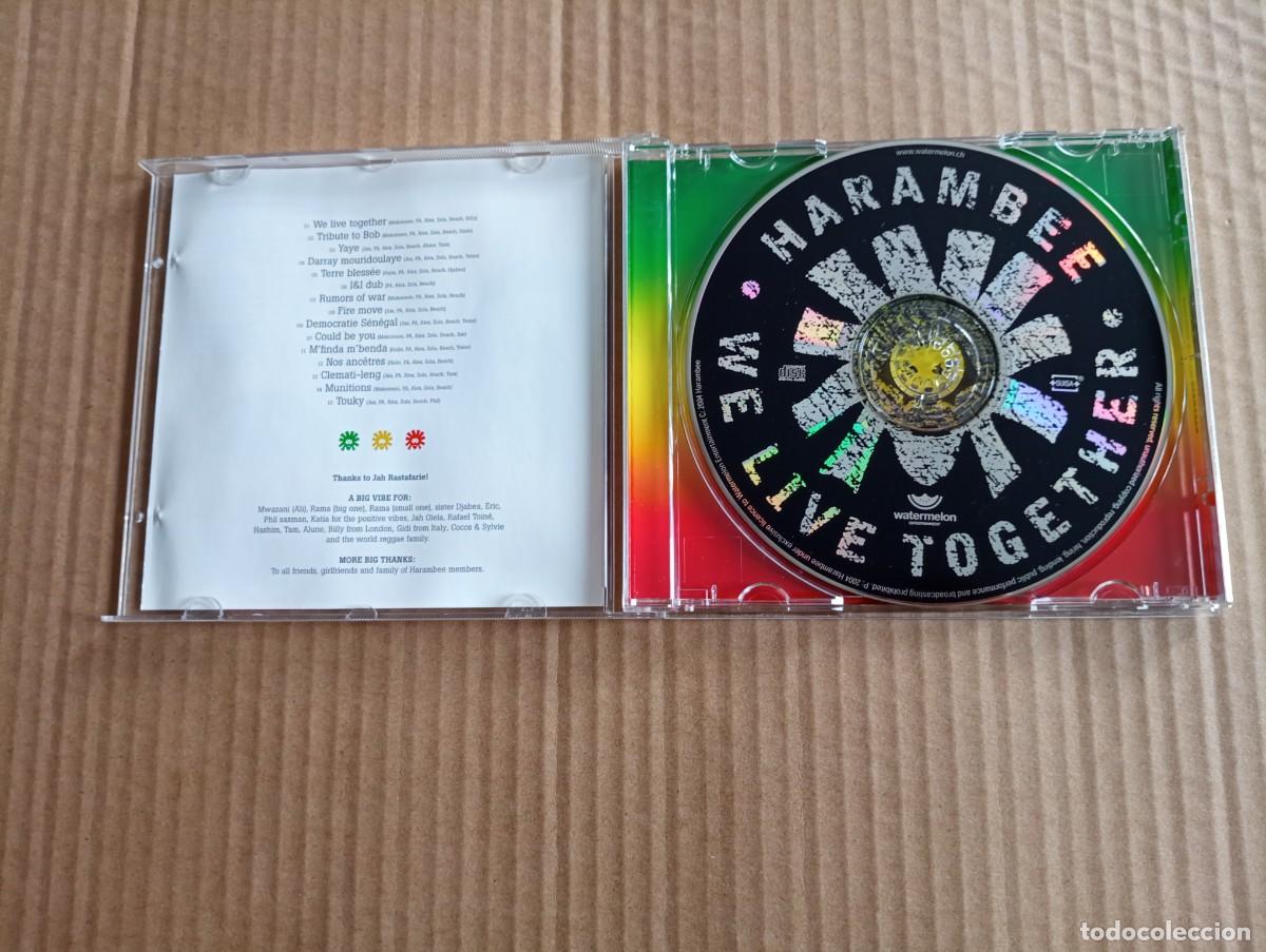 CDs de m&uacute;sica: HARAMBEE - WE LIVE TOGETHER CD 2004 NUEVO - Foto 2