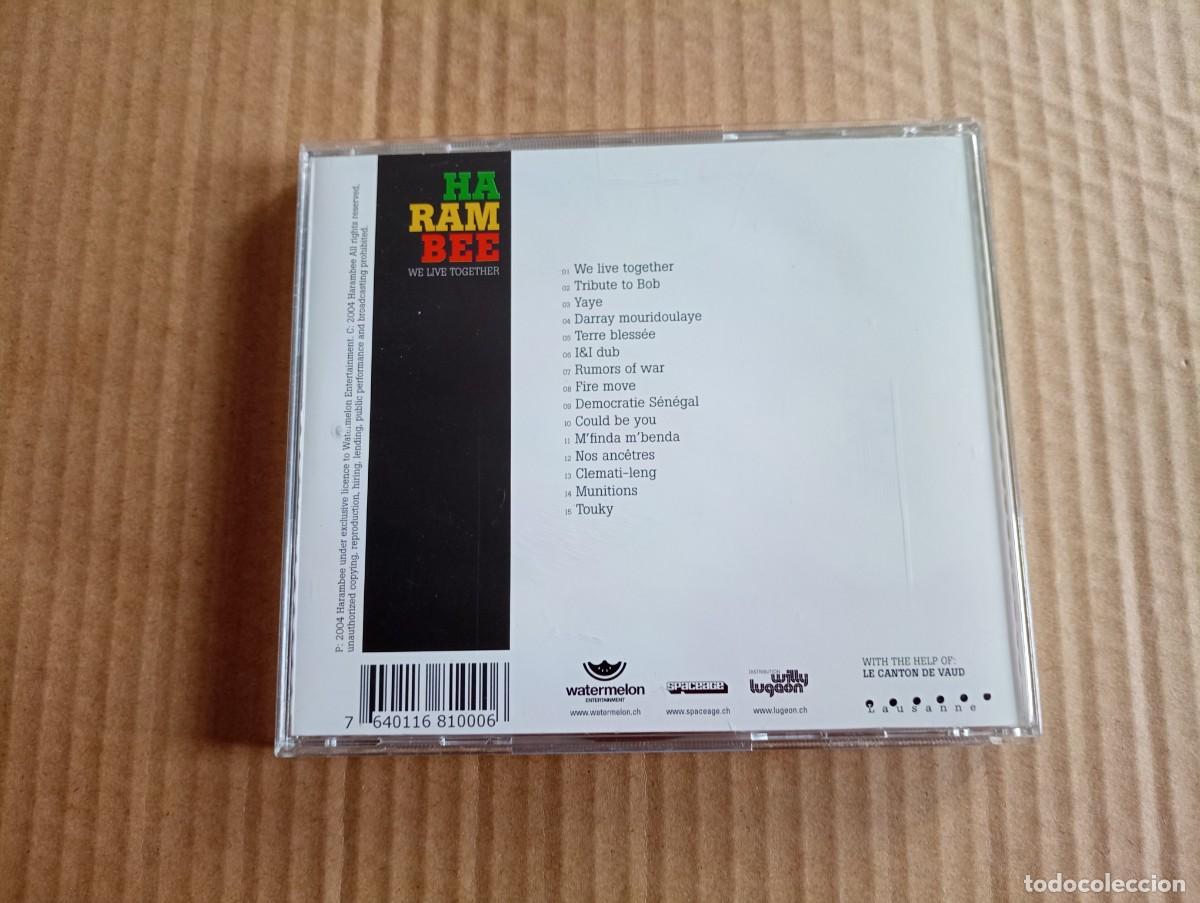 CDs de m&uacute;sica: HARAMBEE - WE LIVE TOGETHER CD 2004 NUEVO - Foto 3