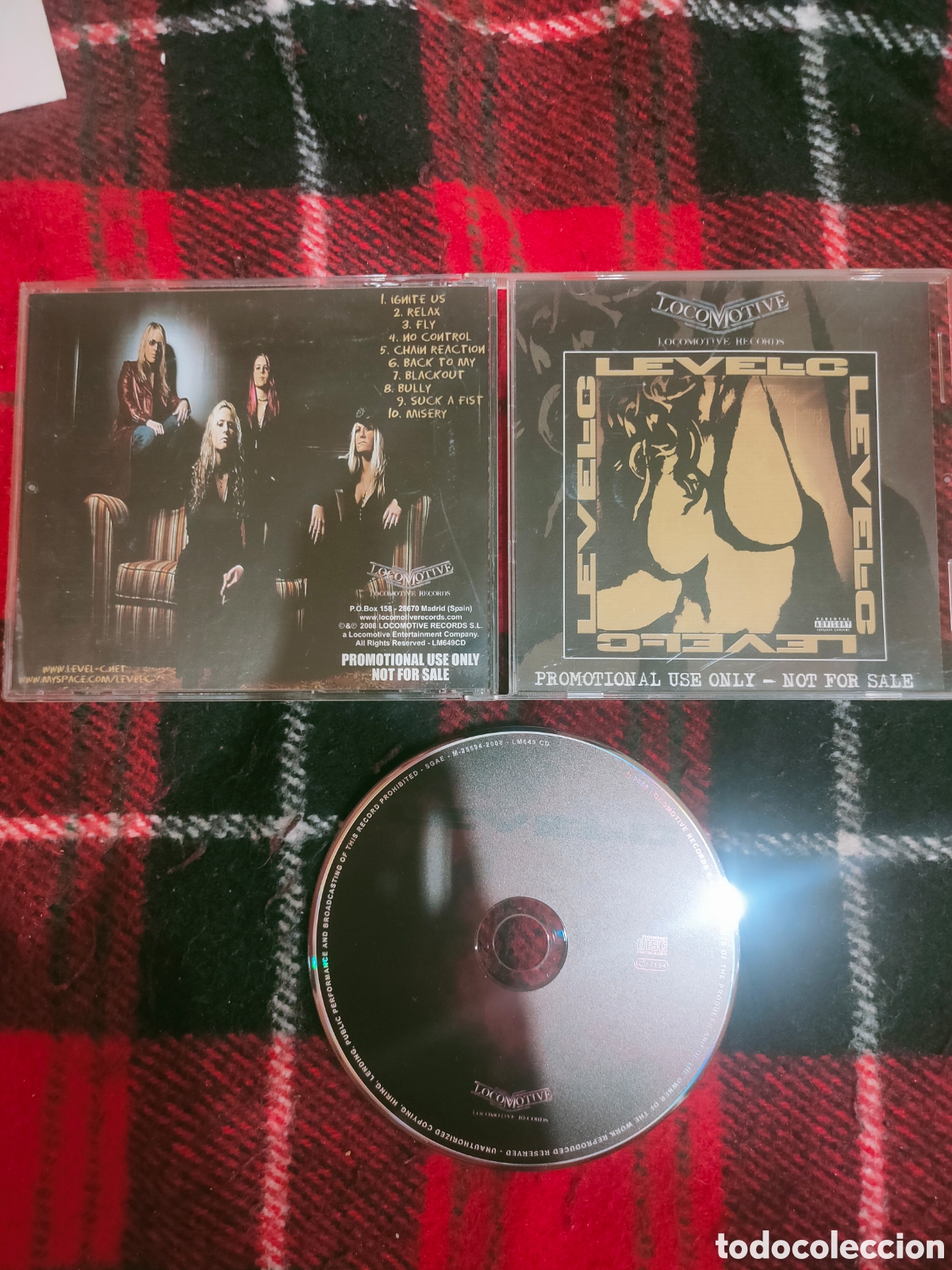 CDs de m&uacute;sica: Level-C level-C cd (heavy metal) - Foto 1