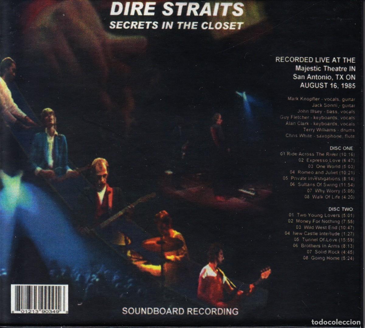 CDs de m&uacute;sica: DIRE STRAITS. SECRETS IN THE CLOSET. 2 CD. - Foto 2
