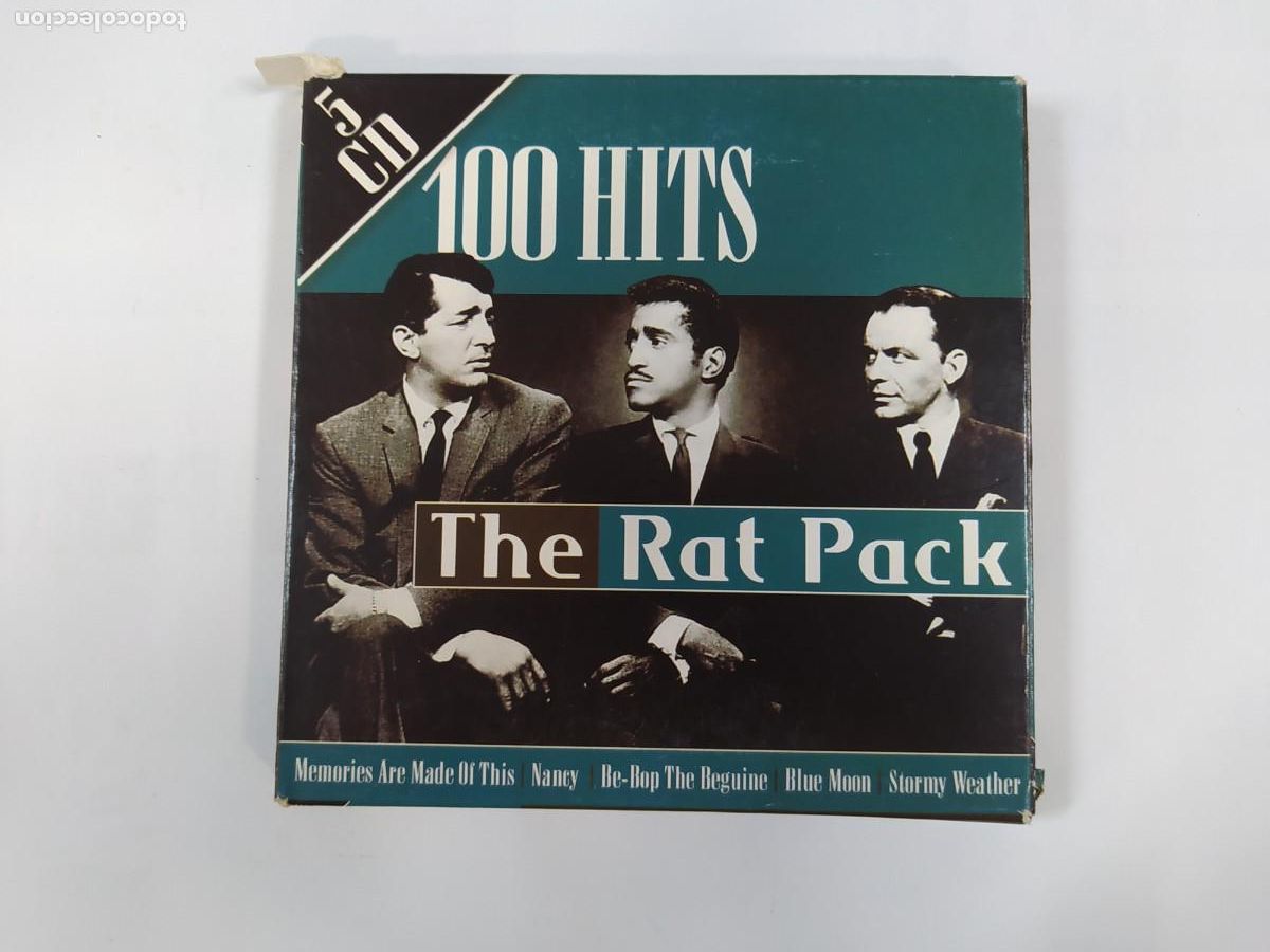 CDs de m&uacute;sica: THE RAT PACK. 100 HITS. 5 CDS. TDKCD244 - Foto 1