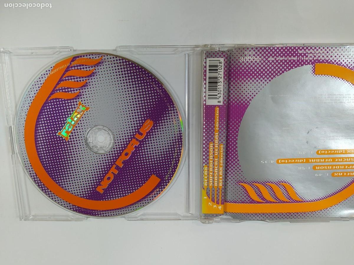 CDs de m&uacute;sica: NOT FOR US CD single. TDKCD244 - Foto 2