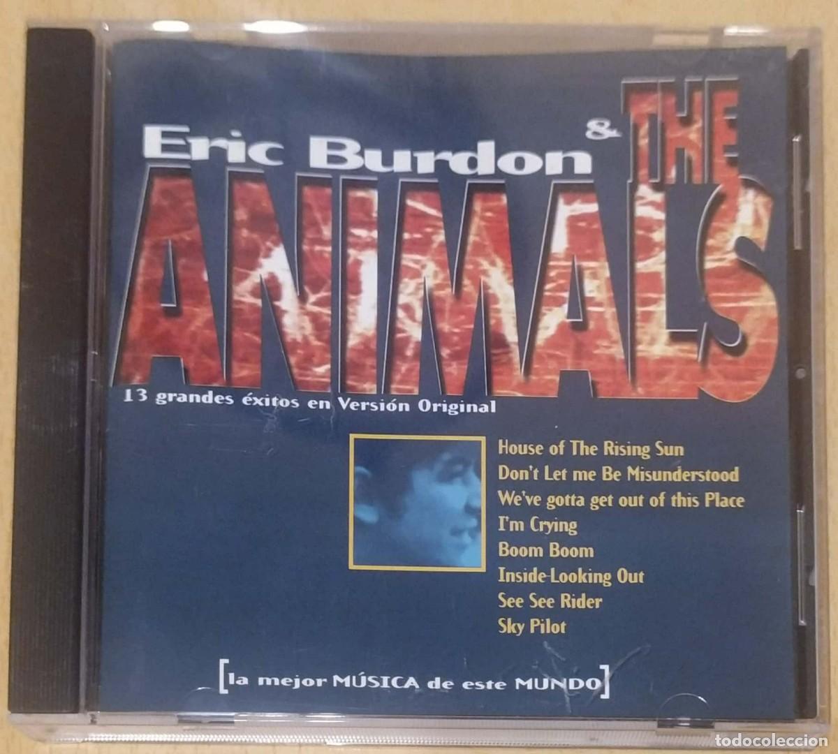 CDs de m&uacute;sica: ERIC BURDON & THE ANIMALS (13 GRANDES EXITOS EN VERSION ORIGINAL) CD 1998 - Foto 1