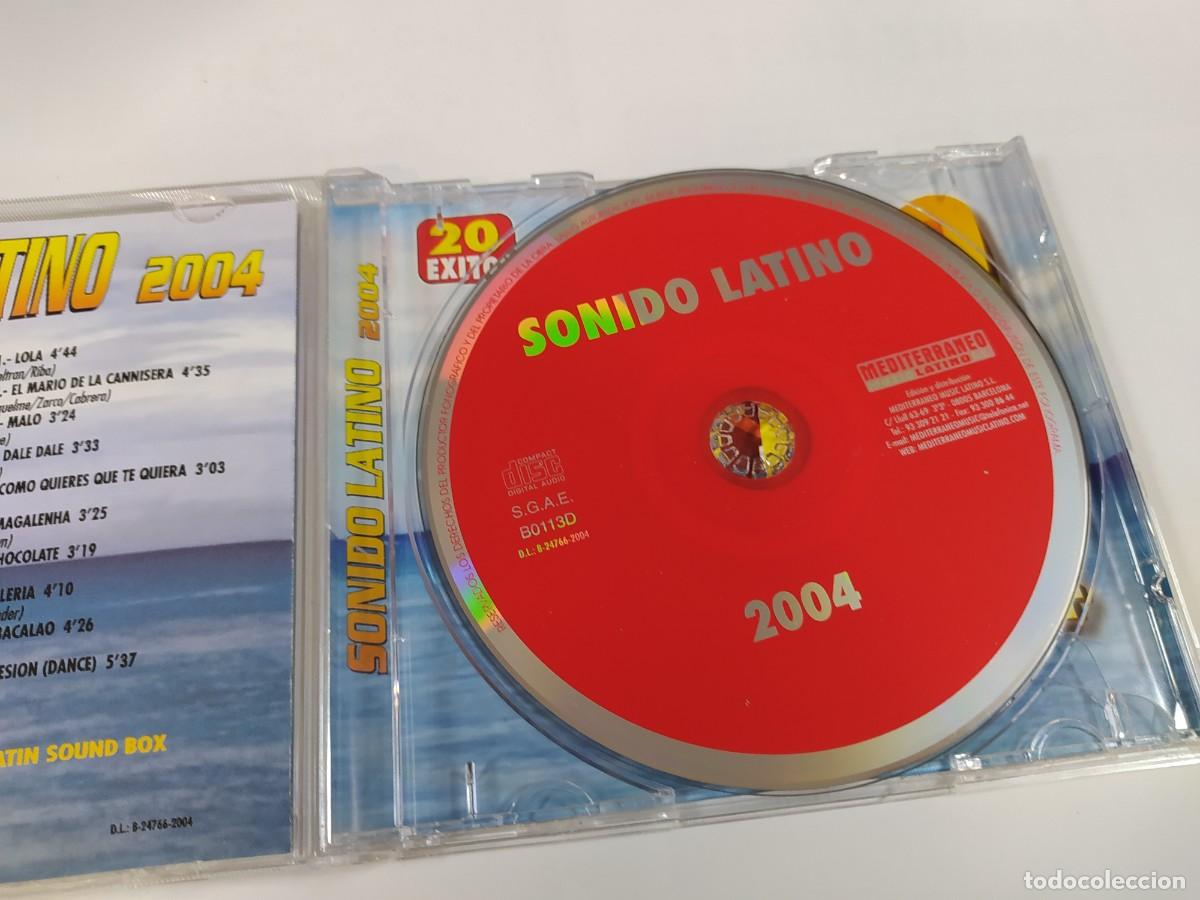 CDs de m&uacute;sica: SONIDO LATINO 2004. 20 &Eacute;XITOS. CD. TDKCD246 - Foto 3