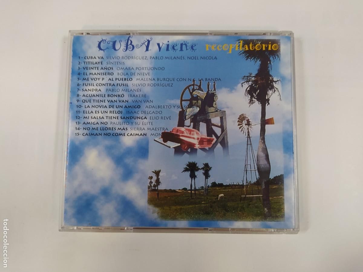 CDs de m&uacute;sica: CUBA VIENE. RECOPILATORIO. CD. TDKCD247 - Foto 2