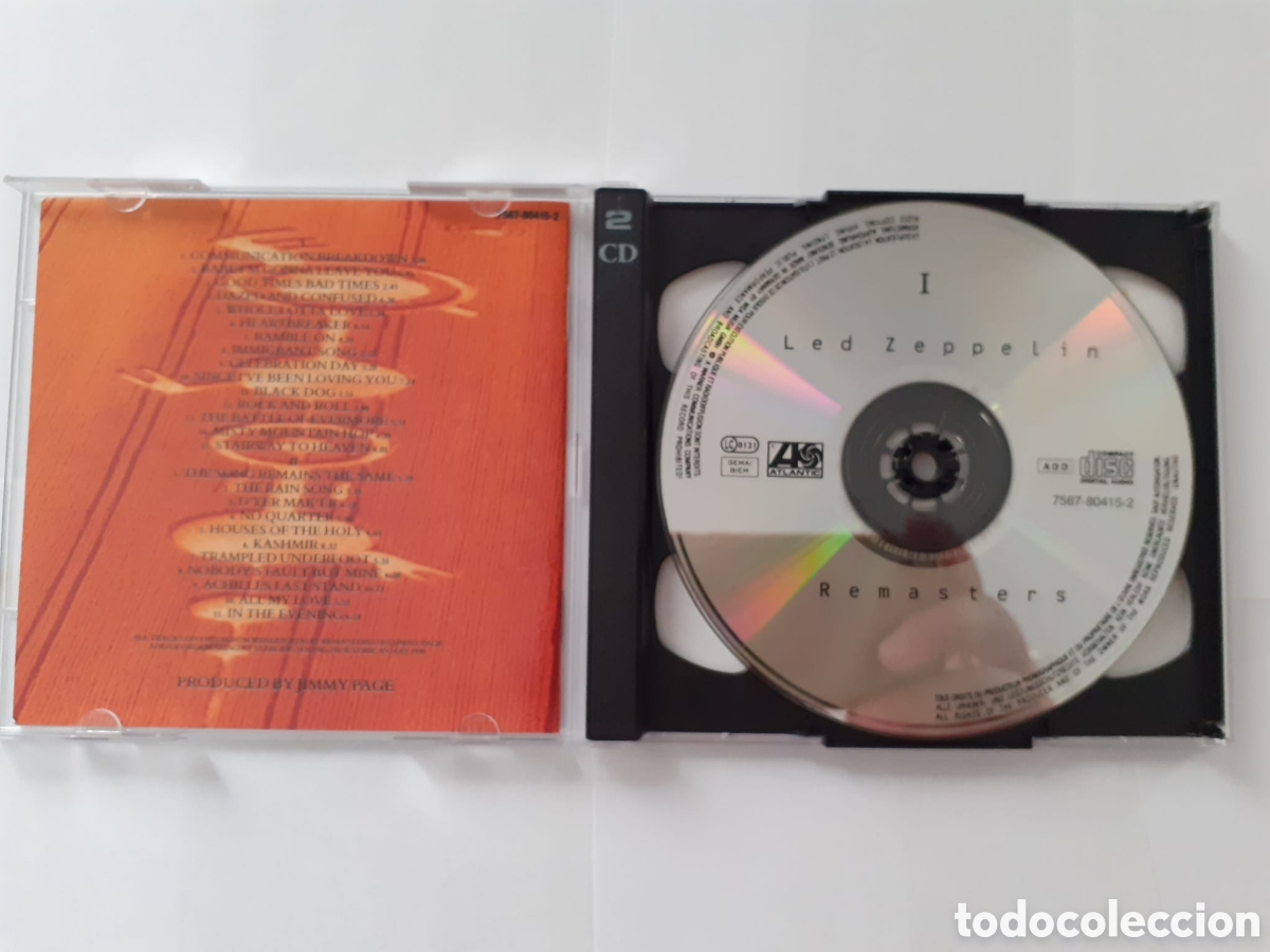 CDs de m&uacute;sica: LED ZEPPELIN - REMASTERS - 2 CD SET - Foto 3