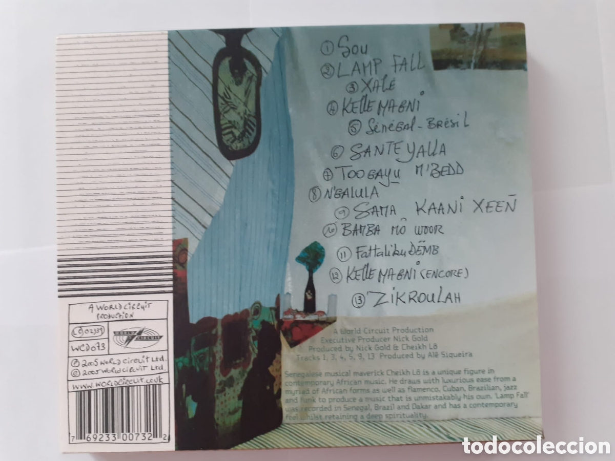 CDs de m&uacute;sica: CHEIKH LO - LAMP FALL CD - Foto 2