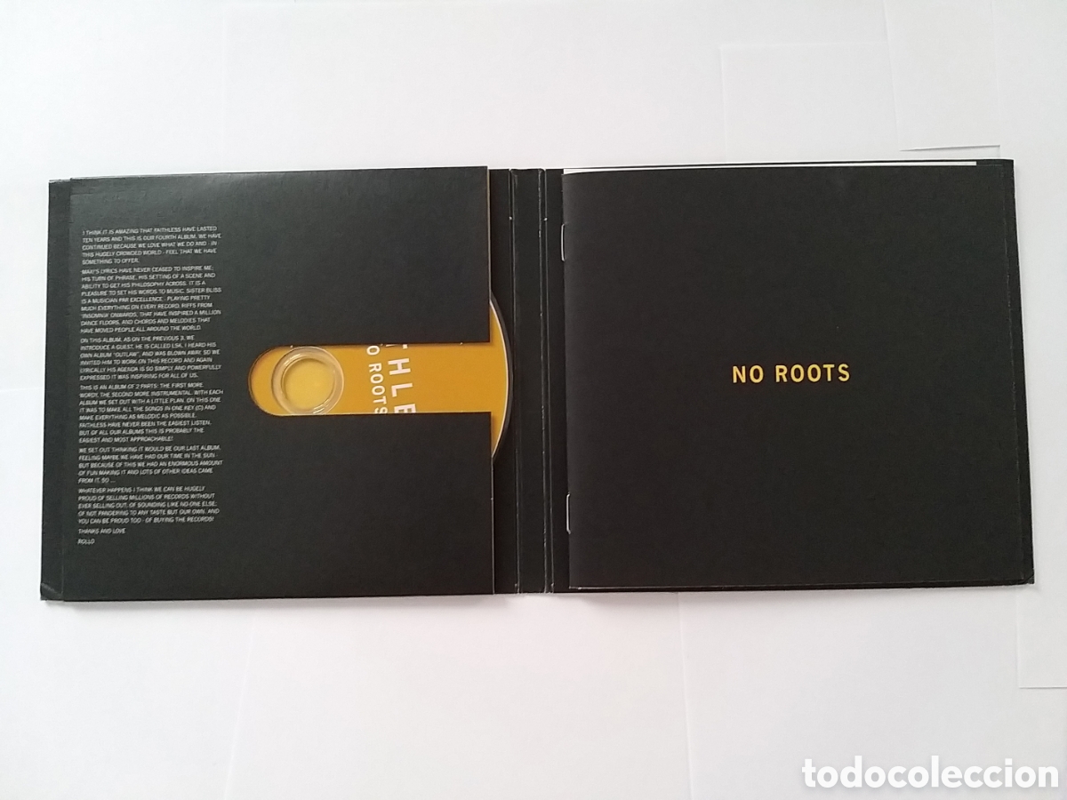 CDs de m&uacute;sica: FAITHLESS - NO ROOTS - SPECIAL EDITION CD - Foto 4
