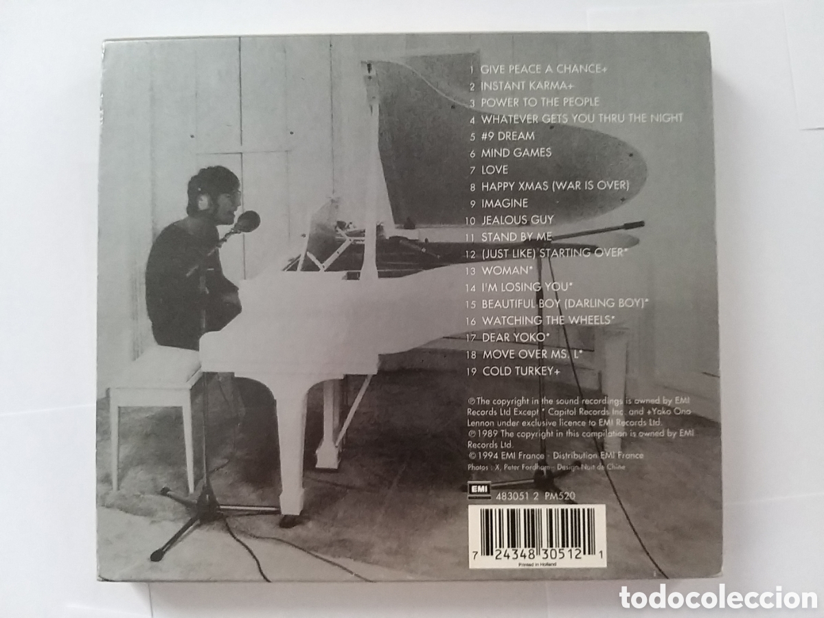 CDs de m&uacute;sica: JOHN LENNON - COLLECTION CD - Foto 2
