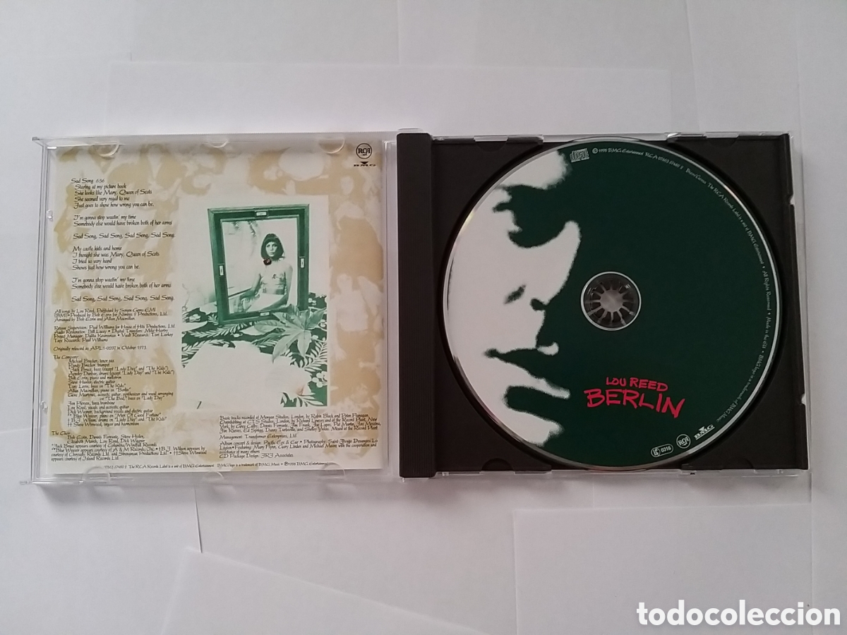 CDs de m&uacute;sica: LOU REED - BERLIN - 25TH ANNIVERSARY EDITION CD - Foto 4
