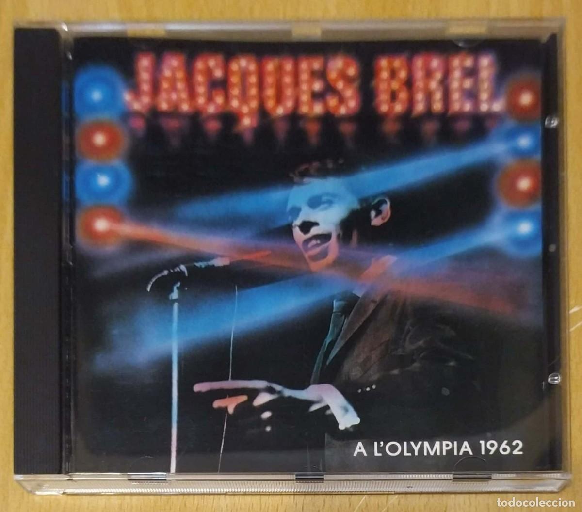 CDs de m&uacute;sica: JACQUES BREL (A LOLYMPIA 1962) CD - Foto 1