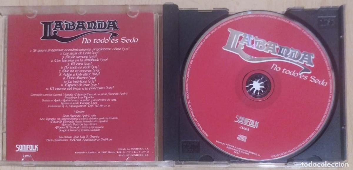 CDs de m&uacute;sica: LABANDA (NO TODO ES SEDA) CD 1995 - Foto 3