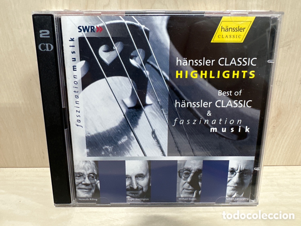 CDs de Musique: h&auml;nssler Classic & Faszination Musik (2xCD, Album)