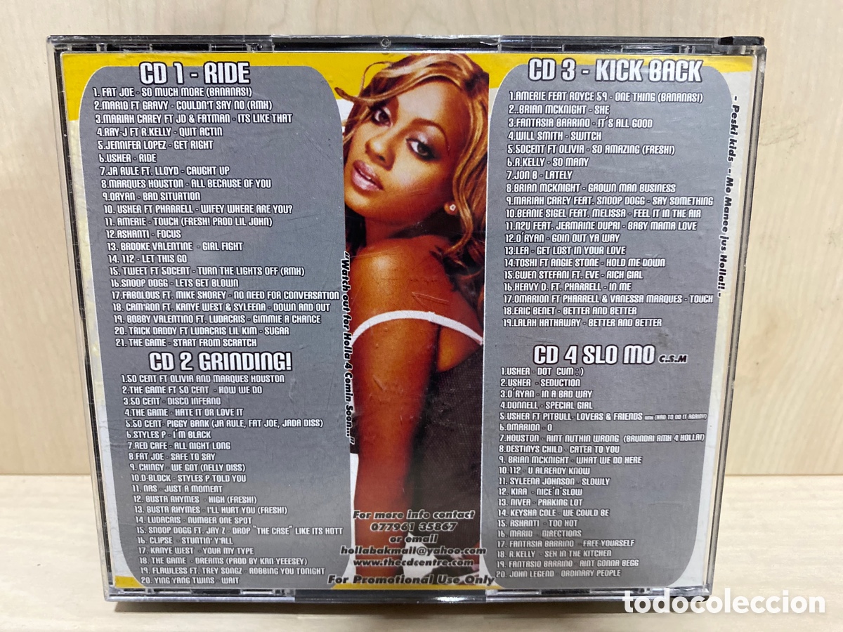 CDs de m&uacute;sica: Various - Holla AtCha RnB Street Hits 3 (4xCD, Comp) - Foto 2