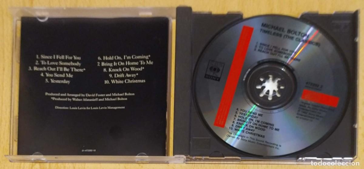 CDs de m&uacute;sica: MICHAEL BOLTON (TIMELESS (THE CLASSICS)) CD 1992 - Foto 3