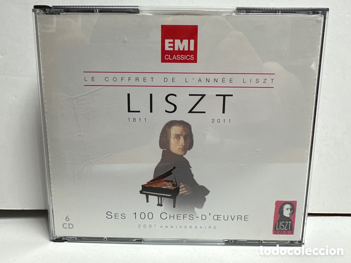 CDs de m&uacute;sica: Liszt - Le Coffret de lann&eacute;e Liszt (6xCD, Comp) 2011 - Foto 1