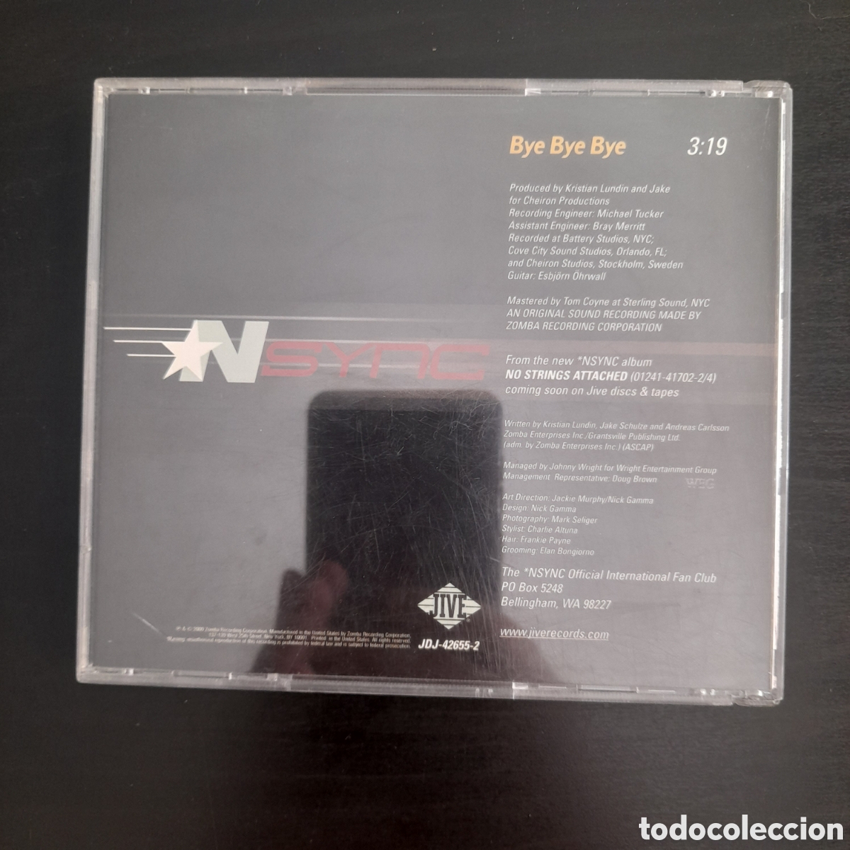 CDs de m&uacute;sica: NSYNC &ndash; Bye Bye Bye. CD, Single, Promo 2000 US - Foto 4