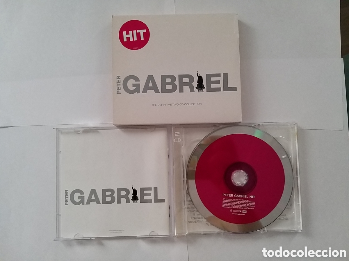 CDs de m&uacute;sica: PETER GABRIEL - HIT - THE DEFINITIVE 2 CD COLLECTION - Foto 4
