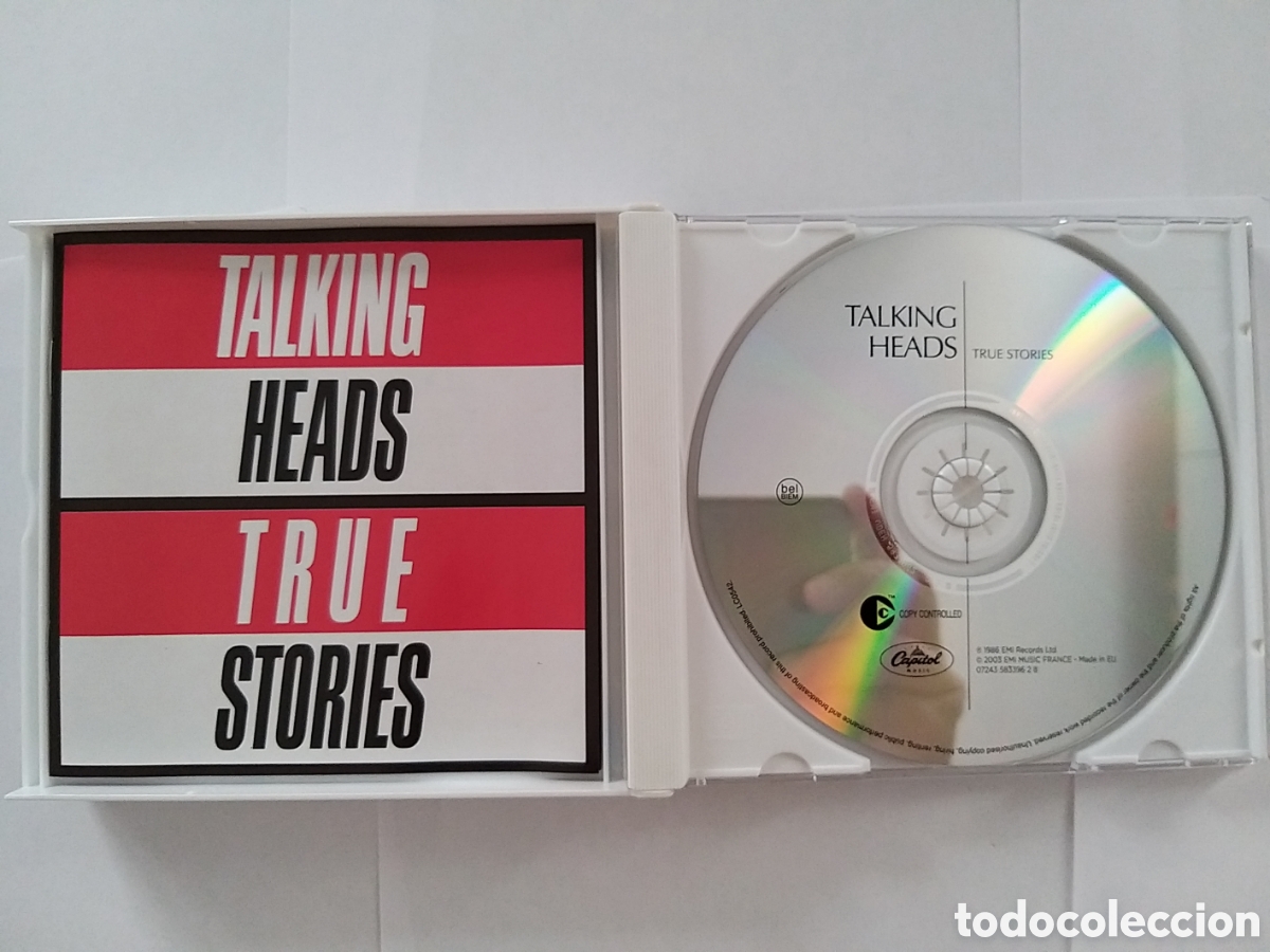 CDs de m&uacute;sica: TALKING HEADS - LITTLE CREATURES & TRUE STORIES - 2 CD SET - Foto 5