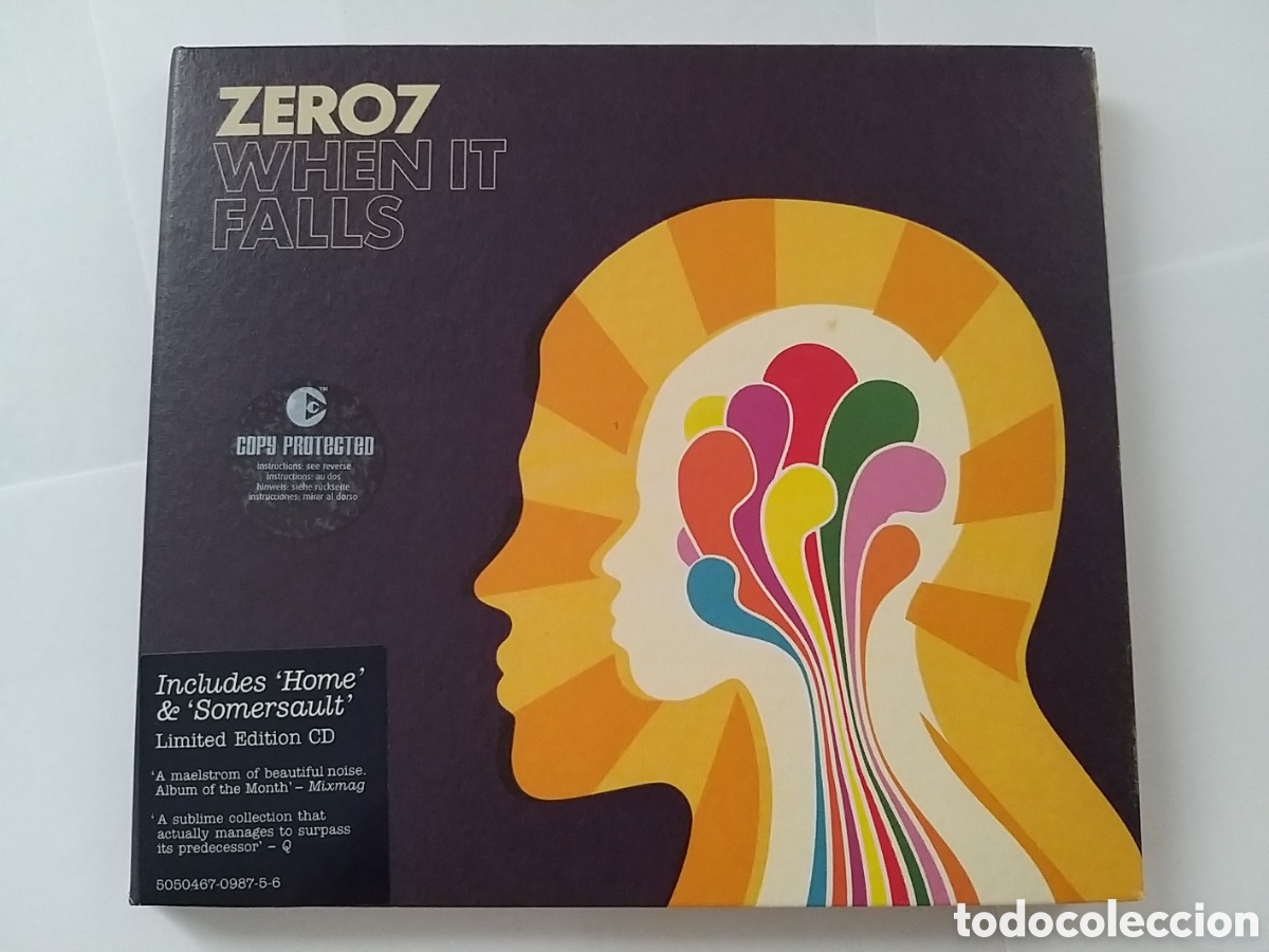 CDs de m&uacute;sica: ZERO7 - WHEN IT FALLS - LIMITED EDITION CD - Foto 1