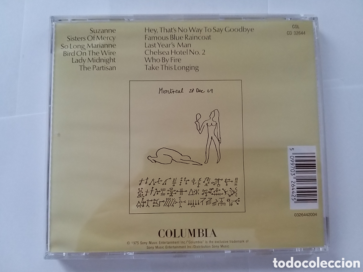 CDs de m&uacute;sica: LEONARD COHEN - GREATEST HITS CD - Foto 2