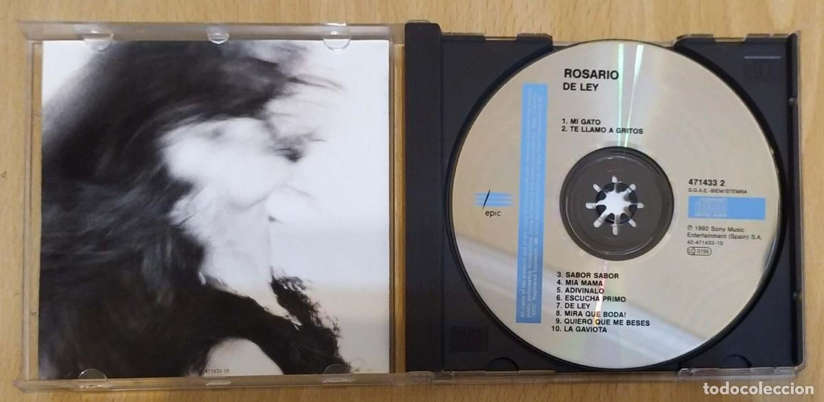 CDs de m&uacute;sica: ROSARIO (DE LEY) CD 1992 - Foto 3