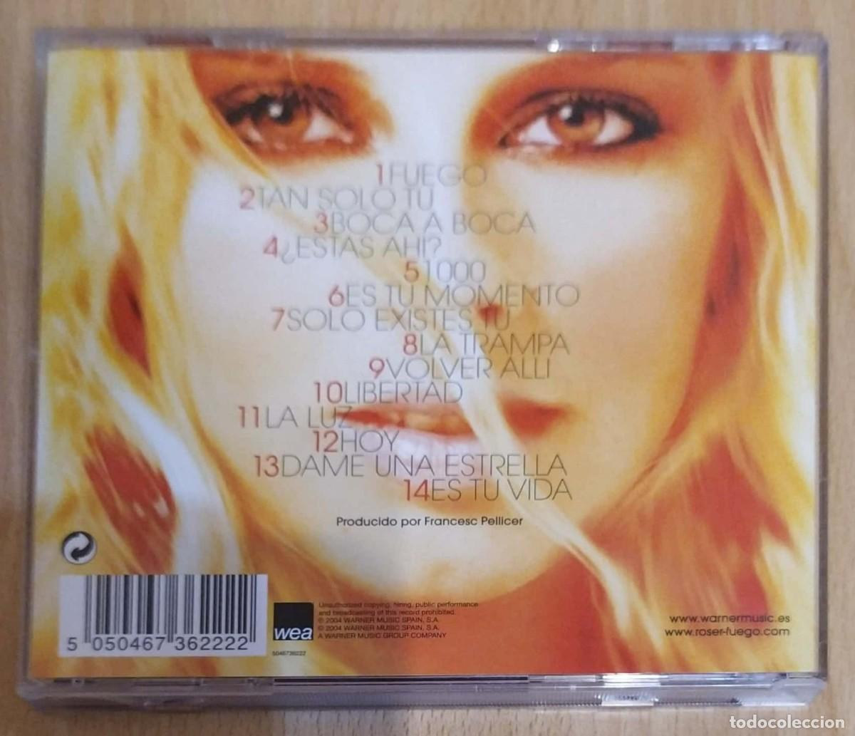 CDs de m&uacute;sica: ROSER (FUEGO) CD 2004 - Foto 2