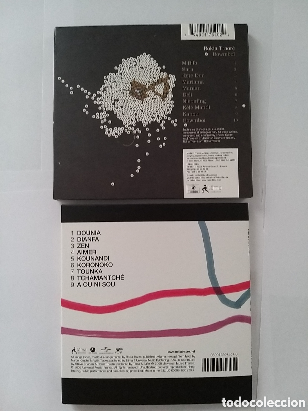 CDs de m&uacute;sica: ROKIA TRAORE - BOWMBOT & TCHAMANTCHE - 2 CD SET - Foto 2