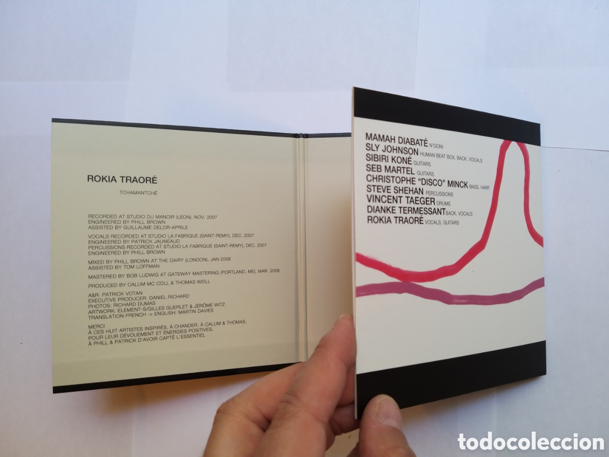 CDs de m&uacute;sica: ROKIA TRAORE - BOWMBOT & TCHAMANTCHE - 2 CD SET - Foto 10