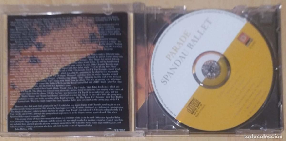 CDs de m&uacute;sica: SPANDAU BALLET (PARADE) CD 1996 - Foto 3