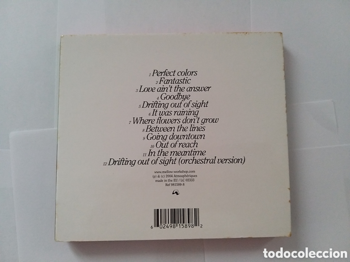 CDs de m&uacute;sica: MELLOW - PERFECT COLOURS CD - Foto 2