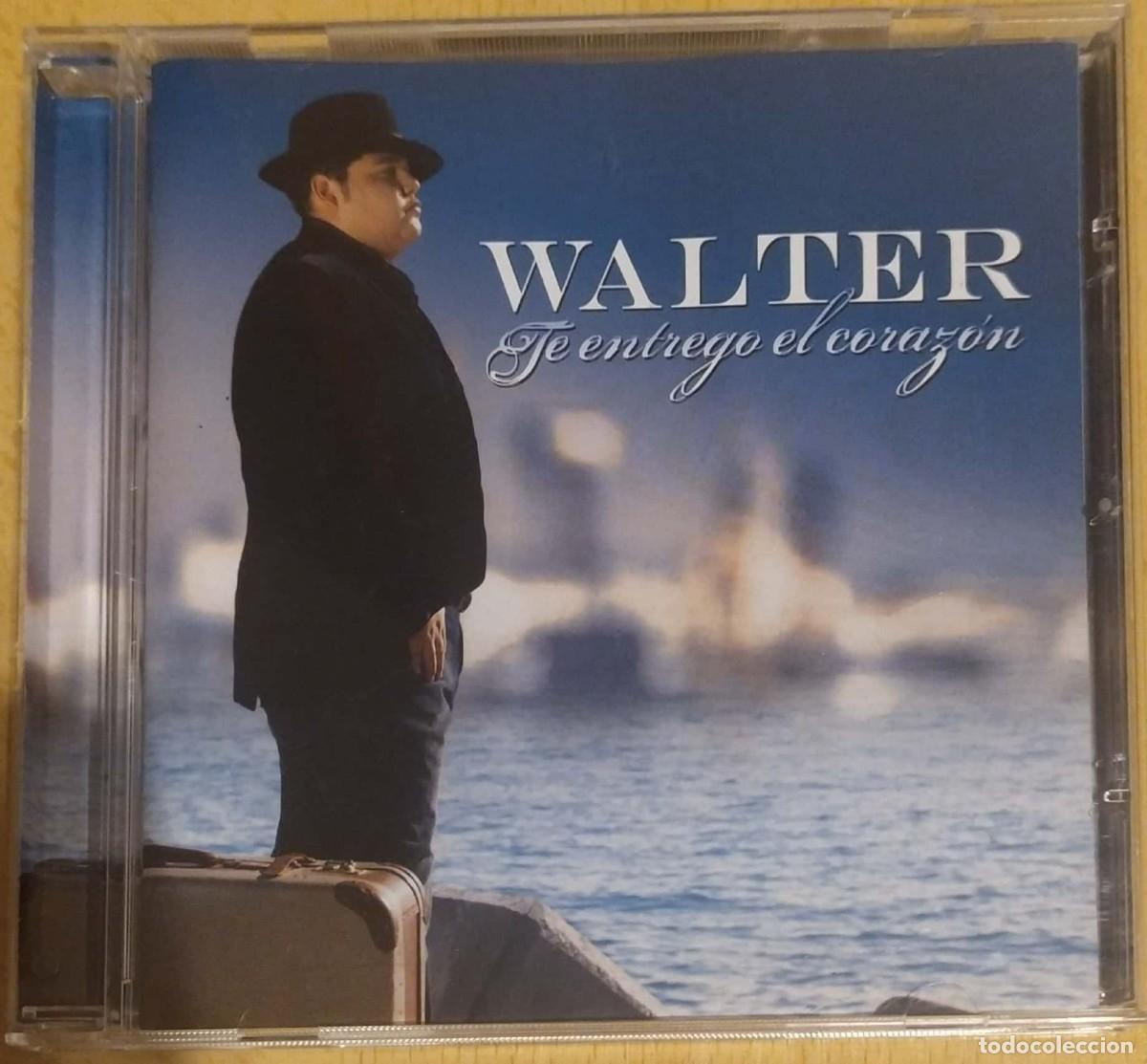 CDs de m&uacute;sica: WALTER (TE ENTREGO EL CORAZON) CD 2007 - Foto 1