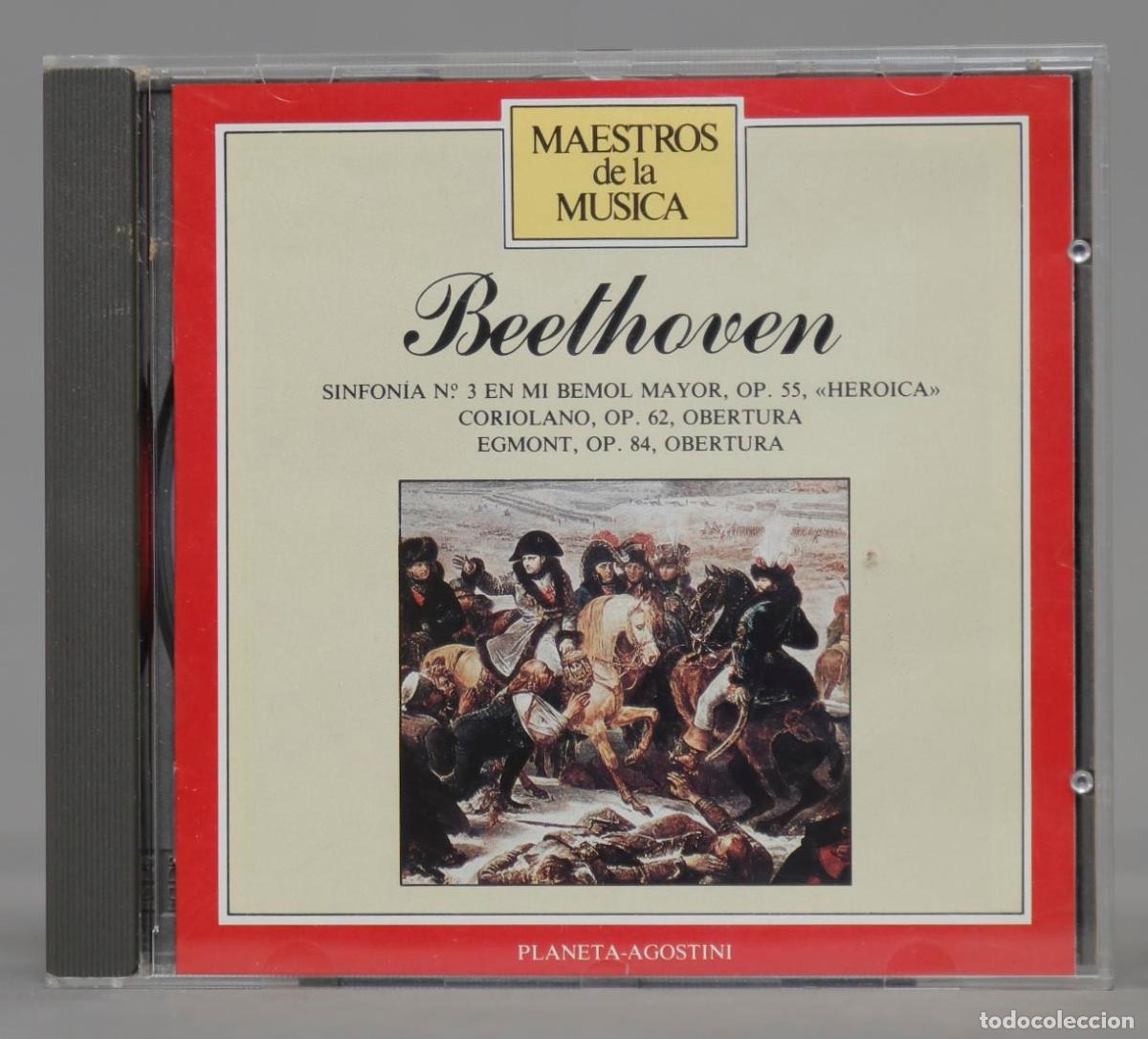 CDs de m&uacute;sica: CD. BEETHOVEN. OP 55, 62, 84 - Foto 1
