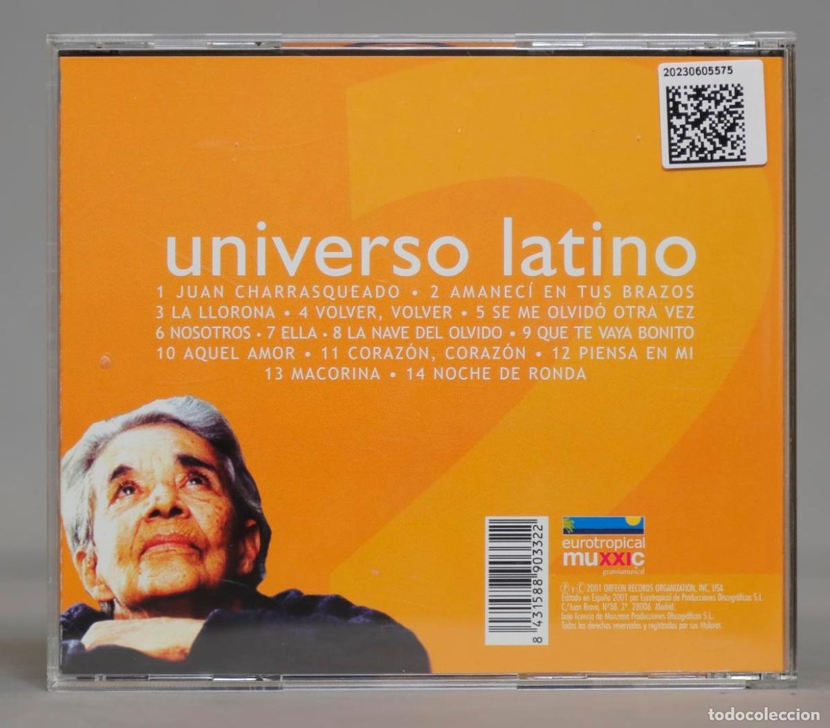 CDs de m&uacute;sica: CD. CHAVELA VARGAS &ndash; Universo Latino 2 - Foto 2