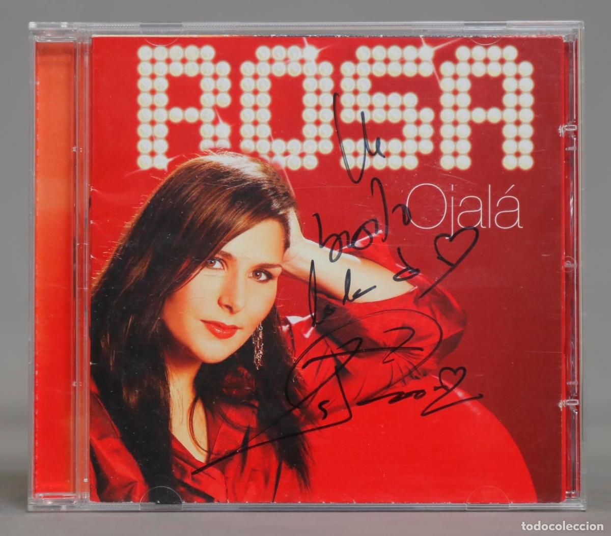 CDs de m&uacute;sica: CD. Rosa &ndash; Ojal&aacute;. CON AUTOGRAFO - Foto 1