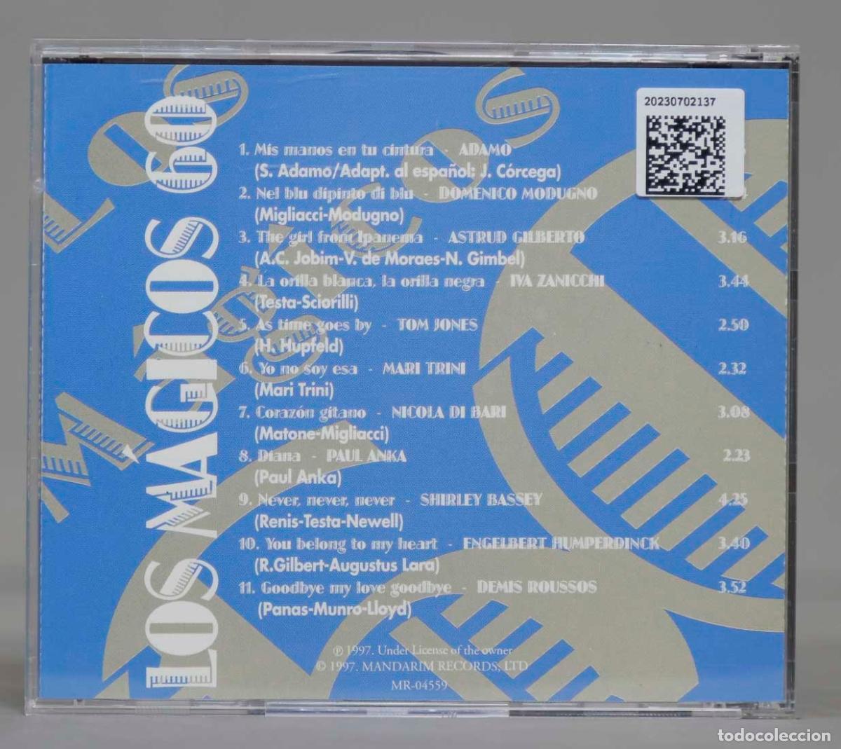 CDs de m&uacute;sica: CD. Los M&aacute;gicos 60 - Foto 2