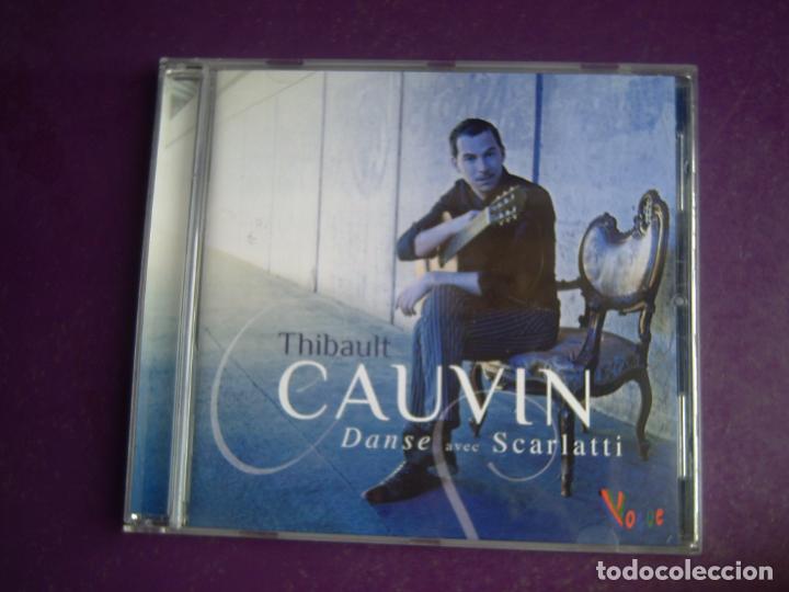 CDs de M&uacute;sica: Thibault Cauvin &lrm;&ndash; Danse Avec Scarlatti - CD VOGUE 2013 - GUITARRA CLASICA, SIN USO, 14 SONATAS