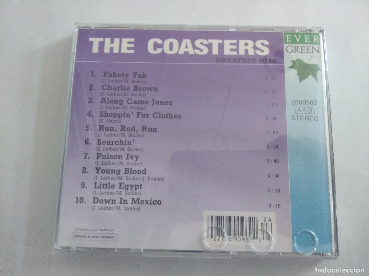 CDs de m&uacute;sica: THE COASTERS/GREATEST HITS/CD. - Foto 3