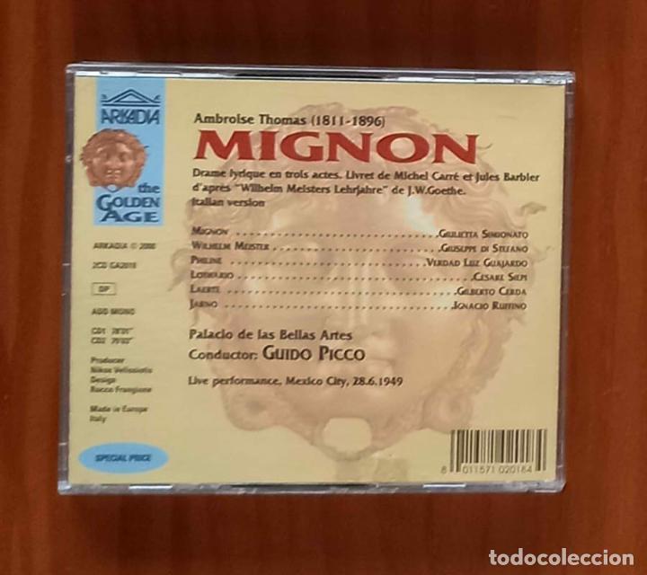 CDs de m&uacute;sica: Thomas: Mignon. CD &oacute;pera - Foto 2