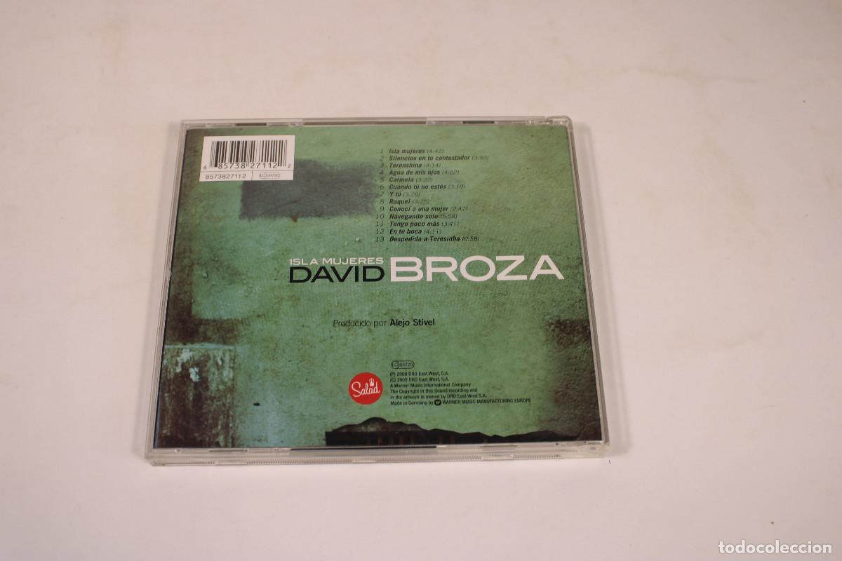 CDs de m&uacute;sica: isla mujeres, david broza, CD - C111 - Foto 3