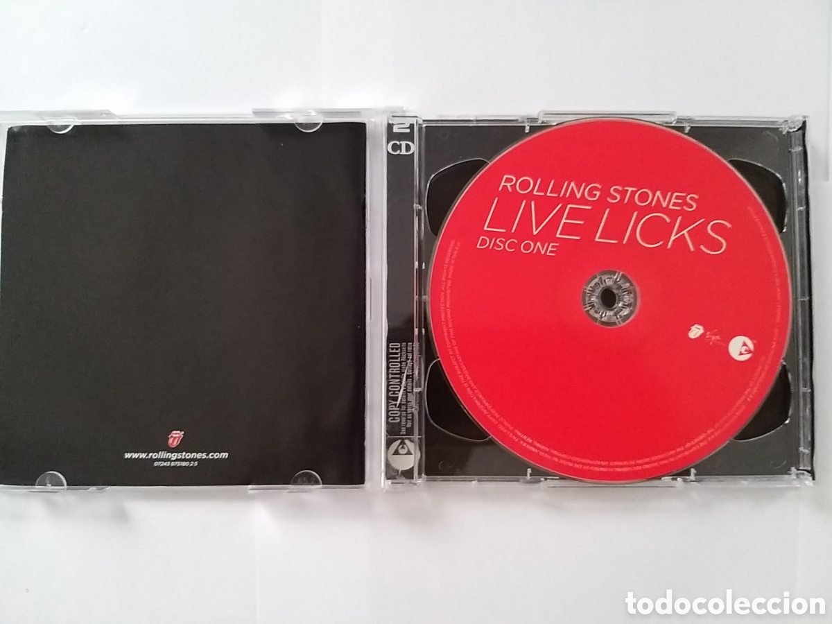 CDs de m&uacute;sica: THE ROLLING STONES - LIVE LICKS - 2 CD SET - Foto 3