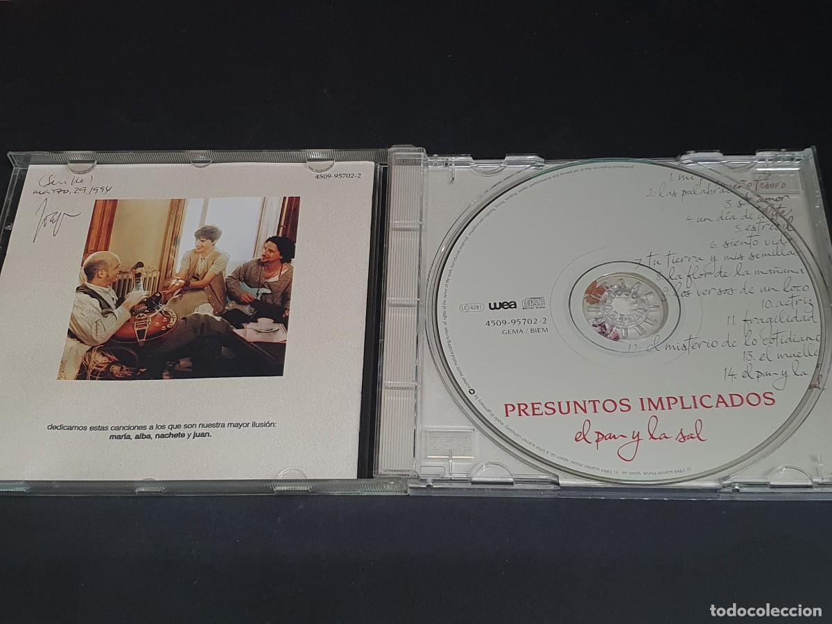 CDs de m&uacute;sica: CD PRESUNTOS IMPLICADOS - EL PAN Y LA SAL - Foto 2